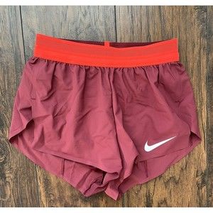 Nike Shorts Womens XS 2022 Pro Elite Team Running Racing Lined Red CW2588-638